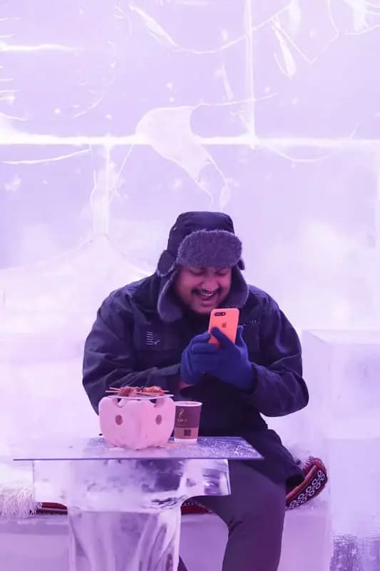 Chillout Ice Lounge — Dubai tour experience with Flyout Tours
