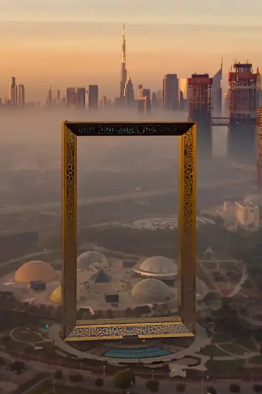 Dubai Frame — Dubai tour experience with Flyout Tours