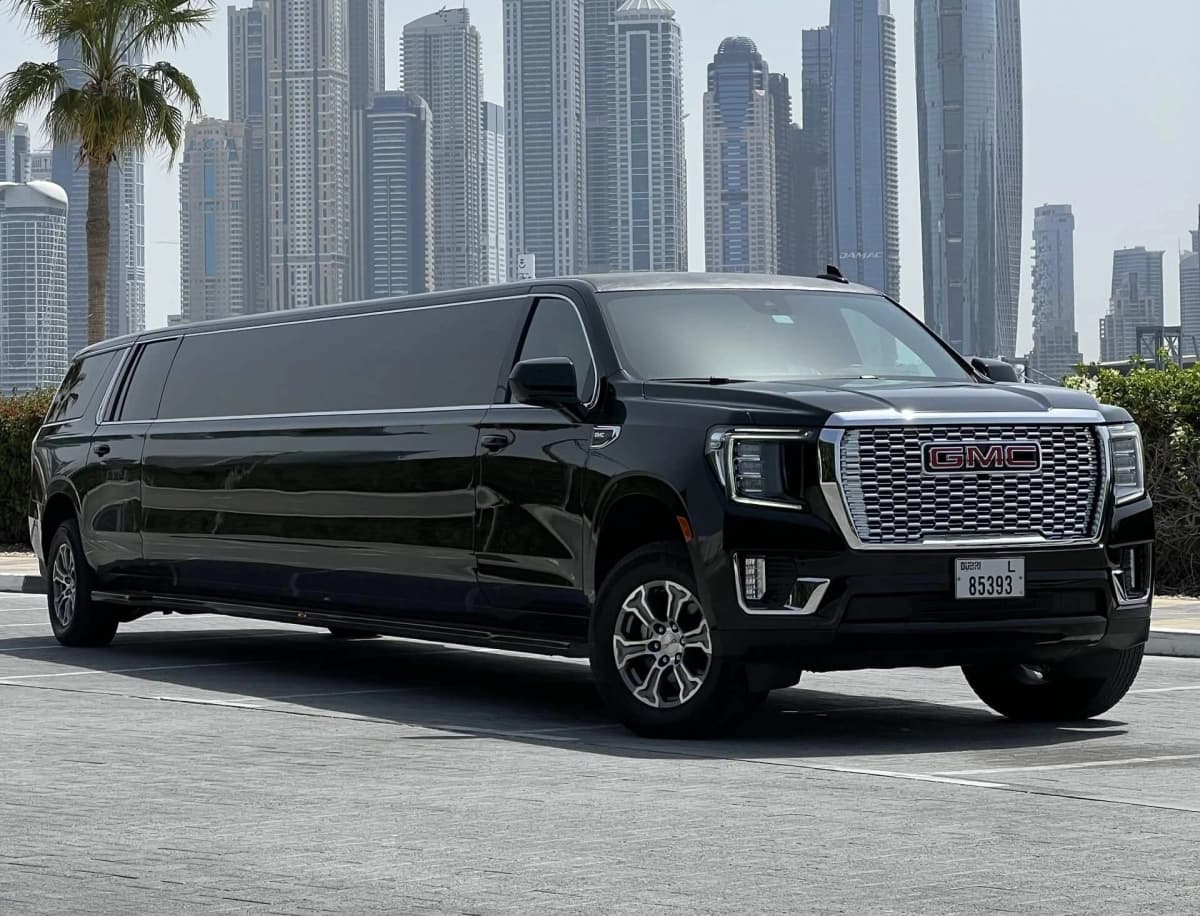 GMC Denali Black Limousine — photo 1 of 7