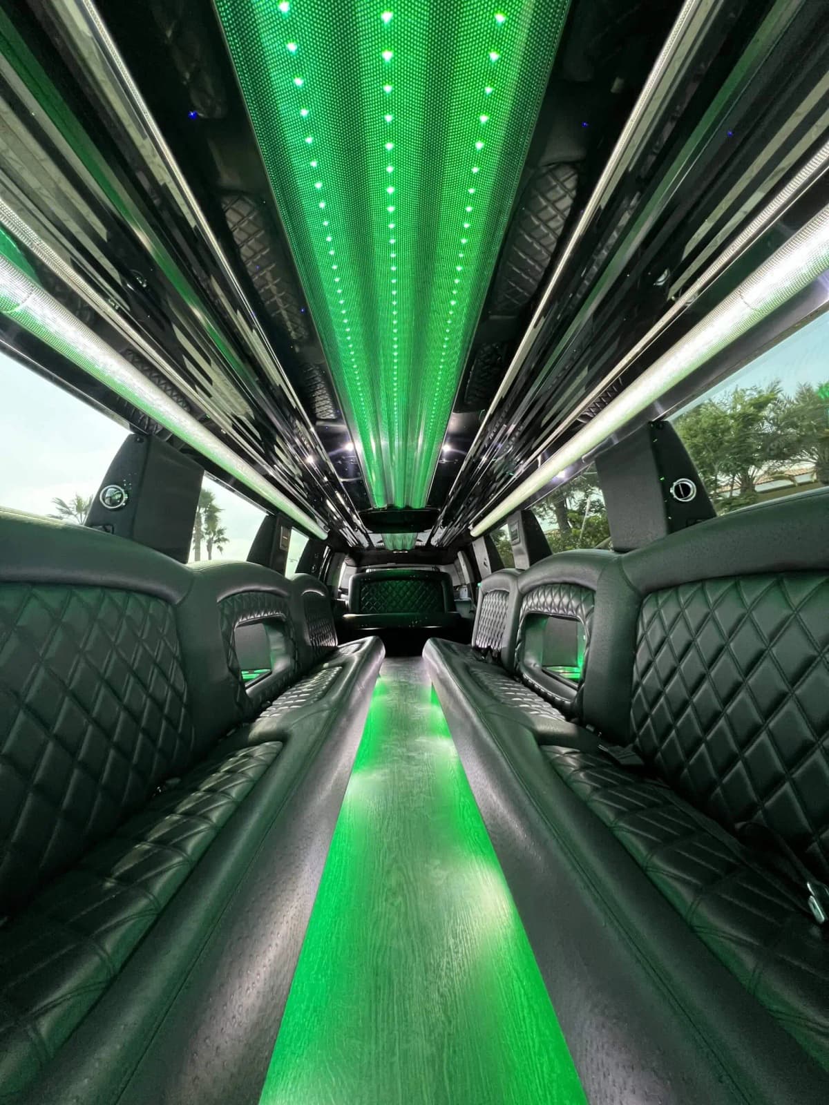 White Panther Cadillac Escalade Limousine — photo 2 of 5