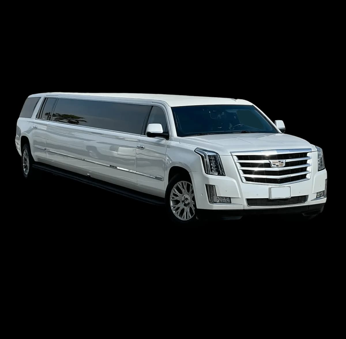 White Panther Cadillac Escalade Limousine — photo 5 of 5