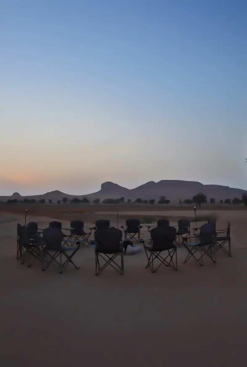 Sunset at the Mleiha Panoramic Lounge Premium Desert Lounge Experience — photo 7 of 7