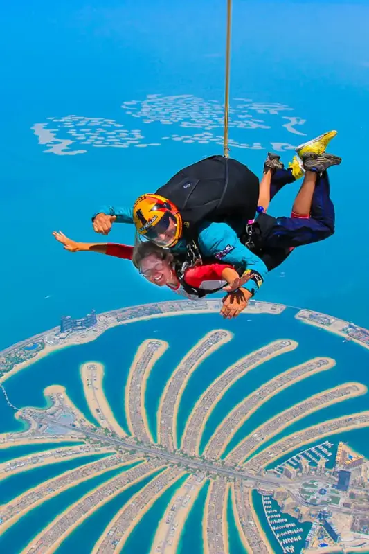 Skydive Dubai Experience in Palm Jumeirah, Dubai — book with Flyout Tours