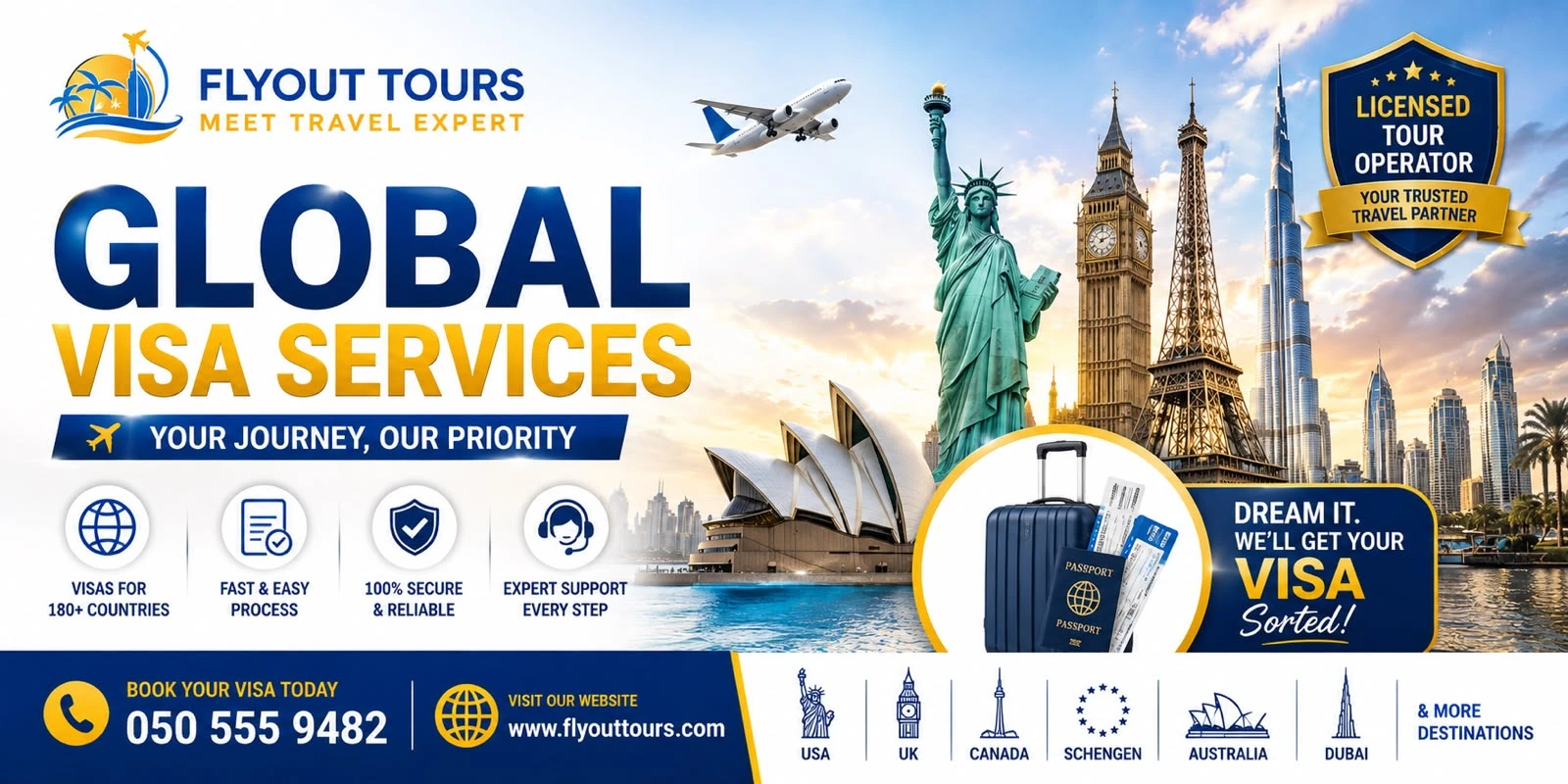 Flyout Tours – Global Visa Services
